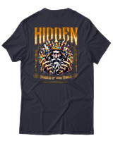 T-Shirt Αντρικό - Hidden - Color Thumbnail Σκούρο Μπλε