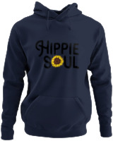 Φούτερ με κουκούλα - Hippie Soul - Color Thumbnail Navy Blue