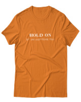 T-Shirt  Γυναικείο - Hold On  - Color Thumbnail Πορτοκαλί