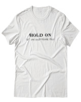 T-Shirt  Γυναικείο - Hold On  - Color Thumbnail Άσπρο