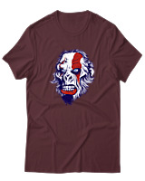 T-Shirt Αντρικό - Homo Sapiens - Color Thumbnail Μπορντό