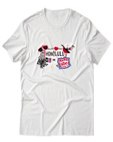 T-Shirt Αντρικό - Honolulu - Color Thumbnail Άσπρο