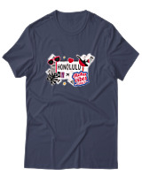 T-Shirt Αντρικό - Honolulu - Color Thumbnail Μπλε Γκρι