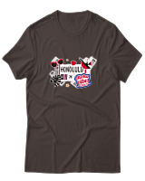 T-Shirt  Γυναικείο - Honolulu - Color Thumbnail Καφέ