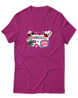 T-Shirt  Γυναικείο - Honolulu - Color Thumbnail Φούξια