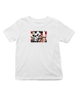 T-Shirt  - Horror Movie Killers - Color Thumbnail 'Ασπρο