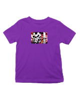 T-Shirt  - Horror Movie Killers - Color Thumbnail Σκούρο Μωβ