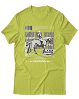 T-Shirt Αντρικό - Horse Riding - Color Thumbnail Λαχανί