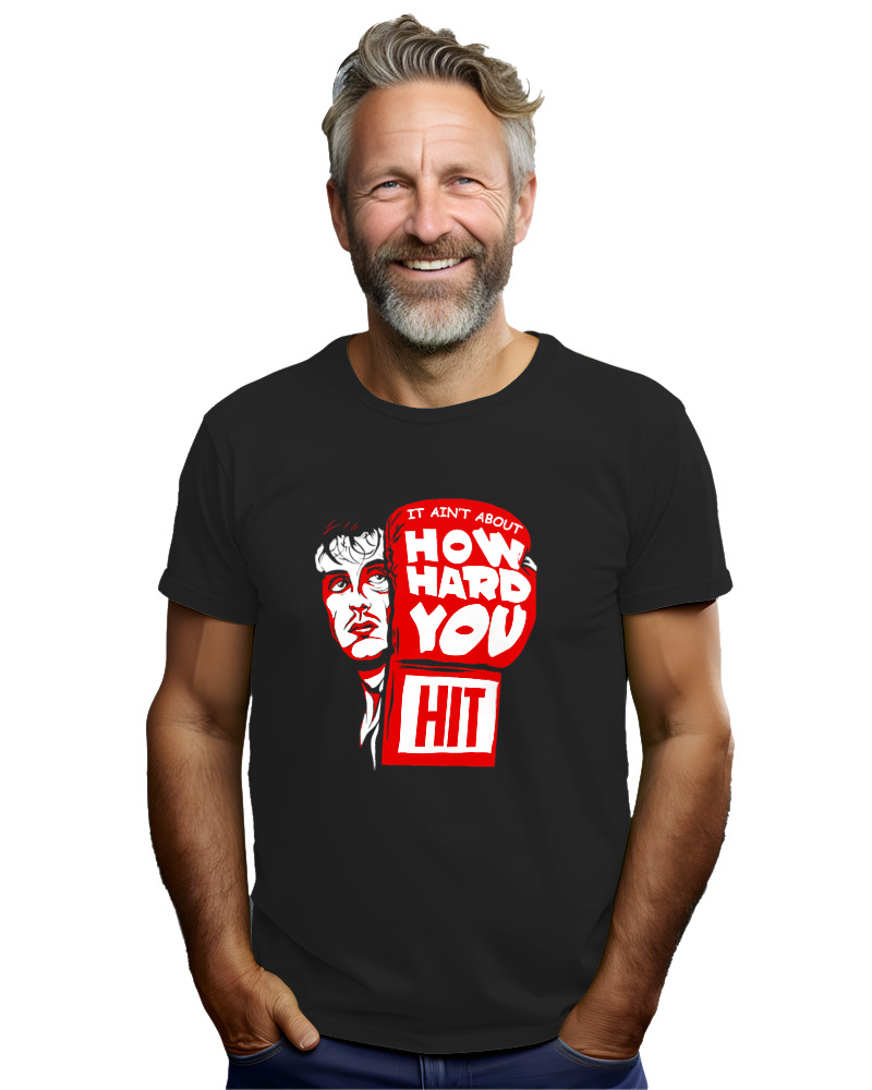 T-Shirt Αντρικό - How Hard You Hit - Image 2