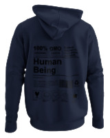 Φούτερ με κουκούλα - Human Being - Color Thumbnail Navy Blue