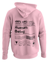 Φούτερ με κουκούλα - Human Being - Color Thumbnail Pink
