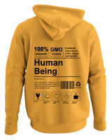 Φούτερ με κουκούλα - Human Being - Color Thumbnail Κίτρινο Χρυσό