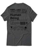 T-Shirt Unisex - Human Being - Color Thumbnail Ανθρακί