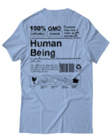 T-Shirt Unisex - Human Being - Color Thumbnail Γαλάζιο