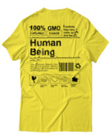 T-Shirt Unisex - Human Being - Color Thumbnail Κίτρινο