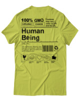 T-Shirt Unisex - Human Being - Color Thumbnail Λαχανί
