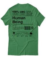 T-Shirt Unisex - Human Being - Color Thumbnail Πράσινο