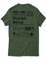 T-Shirt Unisex - Human Being - Color Thumbnail Κυπαρισσί