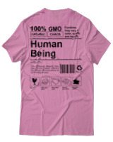 T-Shirt Unisex - Human Being - Color Thumbnail Ροζ