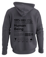 Φούτερ με κουκούλα - Human Being - Color Thumbnail Ανθρακί