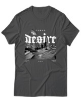 T-Shirt Αντρικό - Human Desire - Color Thumbnail Ανθρακί