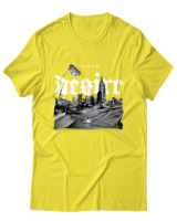 T-Shirt Αντρικό - Human Desire - Color Thumbnail Κίτρινο