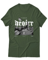 T-Shirt Αντρικό - Human Desire - Color Thumbnail Κυπαρισσί