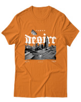 T-Shirt Αντρικό - Human Desire - Color Thumbnail Πορτοκαλί