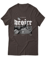 T-Shirt Αντρικό - Human Desire - Color Thumbnail Καφέ