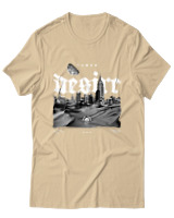 T-Shirt Αντρικό - Human Desire - Color Thumbnail Μπεζ