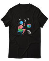 T-Shirt Αντρικό - Humans From Afar - Color Thumbnail Μαύρο