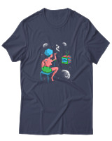 T-Shirt Αντρικό - Humans From Afar - Color Thumbnail Μπλε Γκρι