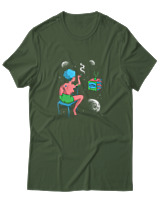 T-Shirt Αντρικό - Humans From Afar - Color Thumbnail Κυπαρισσί