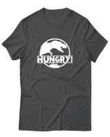 T-Shirt Αντρικό - Hungry Dino - Color Thumbnail Ανθρακί