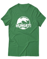 T-Shirt Αντρικό - Hungry Dino - Color Thumbnail Πράσινο