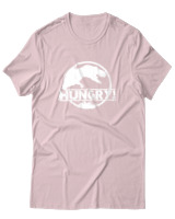 T-Shirt Αντρικό - Hungry Dino - Color Thumbnail Απαλό Ροζ