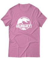 T-Shirt Αντρικό - Hungry Dino - Color Thumbnail Ροζ