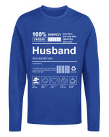 Μακρυμάνικο Μακό - Husband - Color Thumbnail Μπλε Ρουά