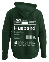 Φούτερ με κουκούλα - Husband - Color Thumbnail Κυπαρισσί