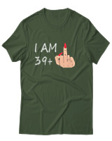 T-Shirt Αντρικό - I Am 39+ - Color Thumbnail Κυπαρισσί