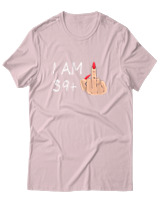 T-Shirt  Γυναικείο - I Am 39+ - Color Thumbnail Απαλό Ροζ