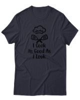 T-Shirt Αντρικό - I Cook As Good As I Look - Color Thumbnail Σκούρο Μπλε