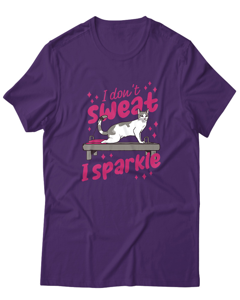 I Dont Sweat I Sparkle Cat
