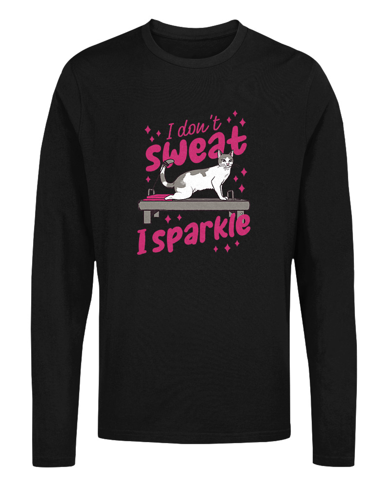 I Dont Sweat I Sparkle Cat