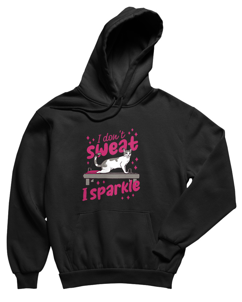 I Dont Sweat I Sparkle Cat