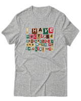 T-Shirt Αντρικό - I Have Multiple Personalities - Color Thumbnail Γκρι Μελανζέ