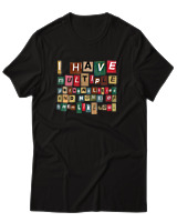 T-Shirt Αντρικό - I Have Multiple Personalities - Color Thumbnail Μαύρο