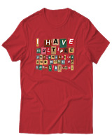 T-Shirt Αντρικό - I Have Multiple Personalities - Color Thumbnail Κόκκινο