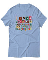 T-Shirt Αντρικό - I Have Multiple Personalities - Color Thumbnail Γαλάζιο