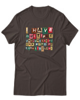 T-Shirt Αντρικό - I Have Multiple Personalities - Color Thumbnail Καφέ